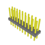 Conn Unshrouded Header HDR 20 POS 2mm Solder ST Top Entry Thru-Hole Bulk