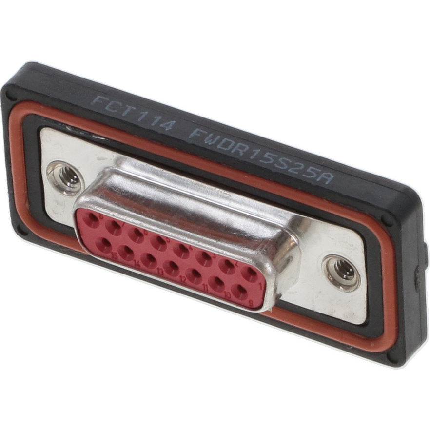 Molex-1727040201 Steckverbinder, D-Sub Conn D-Sub F 15 POS 1.27mm Solder RA Thru-Hole 15 Terminal 1 Port FCT Products Carton