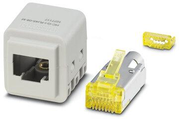PHOENIX CONTACT-1077117 Steckverbinder, Telefon und Telekommunikation Contact Insert, Number of Positions RJ45, Size D7, Type RJ45, Pin