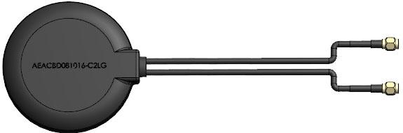 Abracon-AEACBD081016-C2LG Antenne Antenna External 2.5dBi Gain 960MHz/2690MHz Bulk