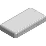 23.6 x 12.3 x 3mm Two-piece Drawn-Seamless RF Shield/EMI Shield COVER (Nickel-Silver)