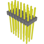 Conn Unshrouded Header HDR 21 POS 2.54mm Solder ST Top Entry Thru-Hole Bulk