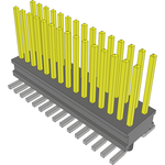 Conn Unshrouded Header HDR 30 POS 1.27mm Solder ST Top Entry SMD Tube