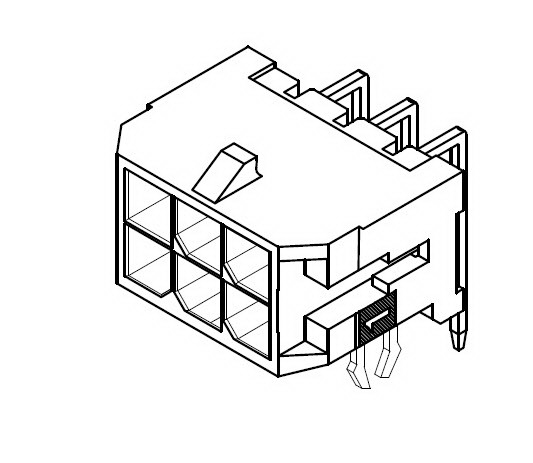 Molex-0430450239 Steckverbinderleisten und Leiterplattenbuchsen Conn Wire to Board HDR 2 POS Solder ST SMD T/R