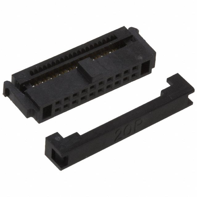 CnC Tech, LLC-3230-20-0103-00 Piastre connettori e prese PCB Conn IDC Connector SKT 20 POS 1.27mm IDT RA Cable Mount