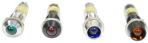 Dialight-6792415344F Panel Mount Indicators LED Panel Mount Indicator Uni-Color Blue 270mcd 2-Pin