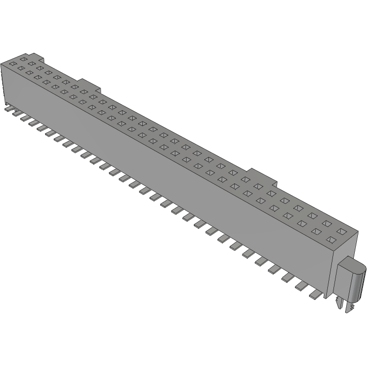Samtec-SFML-130-02-L-D-LC Cabezales del conector y receptáculos PCB Conn Socket Strip SKT 60 POS 1.27mm Solder ST SMD TIGER EYE™ Tube