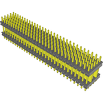 Conn Board Stacker HDR 150 POS 2mm Solder ST Thru-Hole Tube