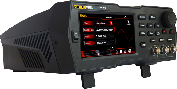 RIGOL Technologies, Inc-DG972 Signal Generators 70MHz Function Generator, 2 Channel, 250MSa/sec, 16Bit Resolution, 16M Memory