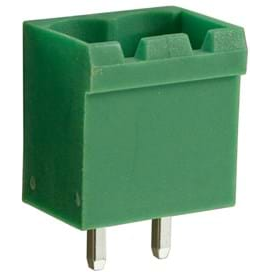 CamdenBoss Ltd-CTBP9308/2 Steckverbinderleisten und Leiterplattenbuchsen Conn Shrouded Header (4 Sides) M 2 POS 5.08mm Solder ST Top Entry Thru-Hole