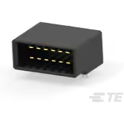 TE Connectivity-178306-3 Connector Headers and PCB Receptacles Conn Shrouded Header (4 Sides) HDR 12 POS 3.81mm Solder RA Side Entry Thru-Hole Box