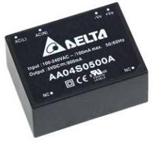 Delta Electronics-AA04D0305A AC to DC Power Supplies AC/DC Power Supply Dual-OUT 5V/3.3V 0.6A/0.15A 4W 7-Pin