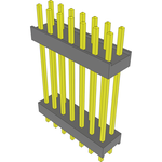 Conn Board Stacker HDR 14 POS 2.54mm Solder ST Top Entry Thru-Hole Bulk