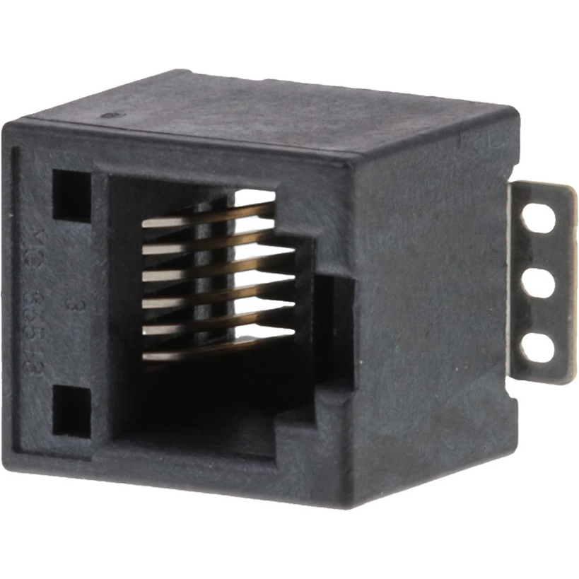 Molex-0855135002 电话及电信连接器 Conn RJ-12 F 6 POS 1.02mm Solder ST SMD 6 Terminal 1 Port Cat 3 T/R