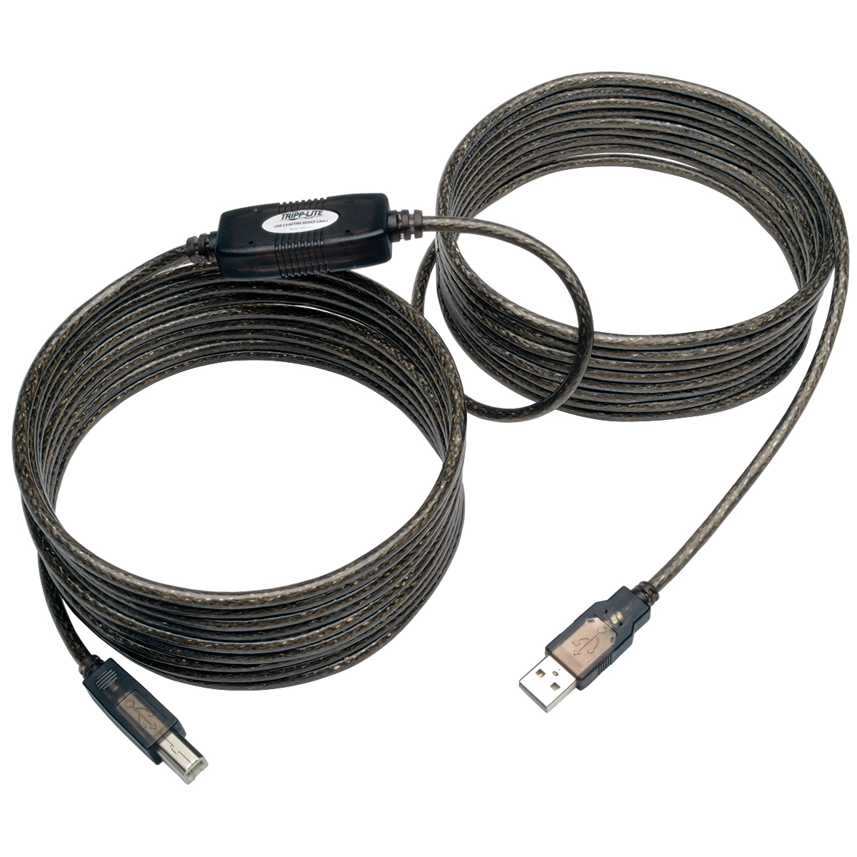 Eaton (formerly TrippLite)-U042-025 USB Kabelbaugruppen Cable Assembly USB 7.6m USB 2.0 Type A to USB 2.0 Type B M-M