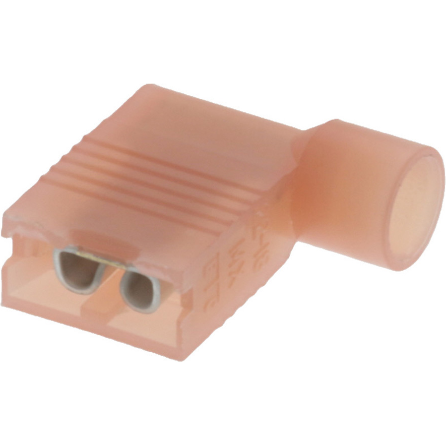 Molex-0190070009 Steckverbinderanschlüsse Quick Disconnect Terminal 18-22AWG Brass Red F 16mm Tin InsulKrimp™ Bag