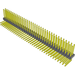 Conn Unshrouded Header HDR 72 POS 2.54mm Solder RA Side Entry Thru-Hole Bulk