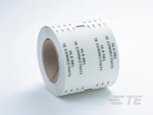 TE Connectivity-HLX125YW2NEL60S Marqueurs de câble Cable Markers Printable Tie Cross-Linked Polyolefin Yellow Pack