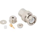 Conn BNC 0Hz to 4GHz 50Ohm Clamp ST Cable Mount PL Silver