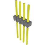 Conn Unshrouded Header HDR 4 POS 2.54mm Solder ST Top Entry Thru-Hole Bulk