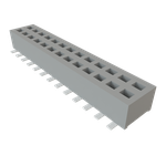 Conn Socket Strip SKT 26 POS 1.27mm Solder ST Bottom Entry SMD TIGER CLAW™ Tube