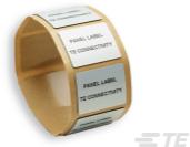 TE Connectivity-2322538-1 Beschriftungen High Performance, Thermal Transfer Printable, Foam Backed Replacement For Engraved Metal Or Plastic Plate Labels