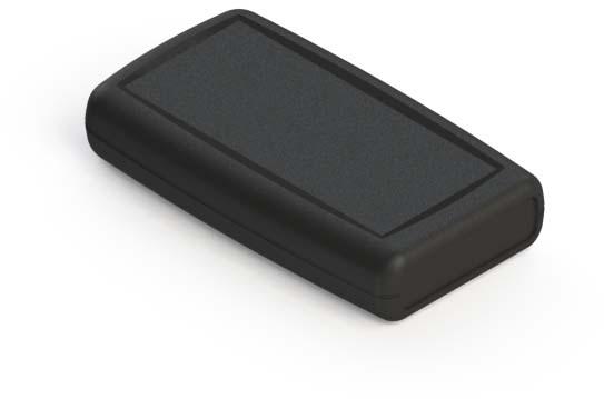 Serpac Electronic Enclosures-H65,BK Kästen, Gehäuse und Gestelle Handheld Remote ABS Enclosure- Black