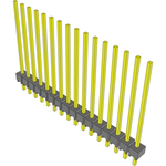 Conn Unshrouded Header HDR 16 POS 2.54mm Solder ST Thru-Hole Bulk