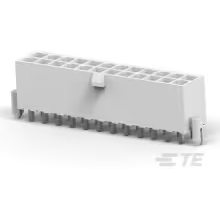 TE Connectivity-2-2825274-4 Steckverbinderleisten und Leiterplattenbuchsen Conn Wire to Board HDR 24 POS 4.2mm Solder ST Thru-Hole Box/Tray