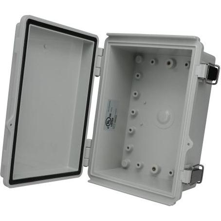 Bud Industries-PTQ-11144 Kästen, Gehäuse und Gestelle Light Gray Acrylonitrile Butadiene Styrene Bracket Mount