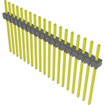 Conn Unshrouded Header HDR 19 POS 2.54mm Solder ST Top Entry Thru-Hole Bulk