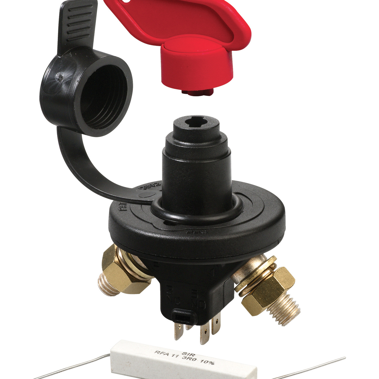 Littelfuse-08080400 Verrouillage à clé de commutateur BATTERY DISCONNECT KEY LOCK SWITCH