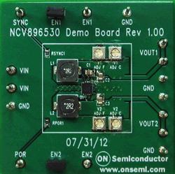 onsemi-NCV896530GEVB Placas y kits de desarrollo de administración de potencia NCV896530 Evaluation Board