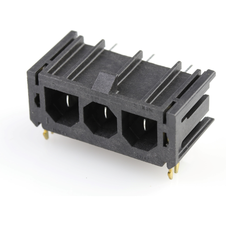 Molex-431603103 Connector Headers and PCB Receptacles Conn Wire to Board HDR 3 POS 7.5mm Solder RA Side Entry Thru-Hole Tray