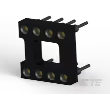 TE Connectivity-2-1571586-2 Steckverbinder, Buchsen 2-1571586-2 TE Connectivity DIP Socket Connector 8 POS 2.54mm Solder ST Through-Hole Box/Tube - Arrow.com