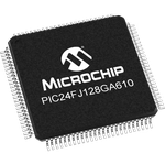 MCU 16-bit PIC RISC 128KB Flash 2.5V/3.3V 100-Pin TQFP Tray