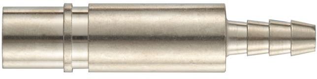 HARTING-09140006404 Contacto del conector Pneumatic contact, Without shut-off, Straight, Female, Brass