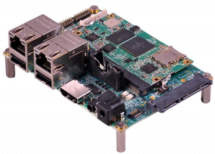 iWave Systems-IW-G34D-SM04-4L002G-E008G-LCD Embedded System Development Boards and Kits I.MX 8M System on Module - SOM Development Kit 2GB RAM 8GB eMMC Flash Linux
