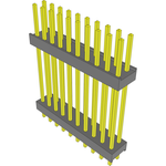 Conn Board Stacker HDR 20 POS 2.54mm Solder ST Top Entry Thru-Hole Bulk