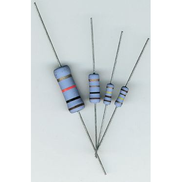 KOA Corporation-MOX1C5R6J Resistor sujeto a orificio pasante simple Res Metal Oxide 5.6 Ohm 5% 1W ±200ppm/°C AXL