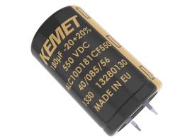 KEMET Corporation-ALC10A821DJ400 Condensatore alluminio Aluminum Electrolytic Capacitor