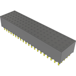 Conn Socket Strip SKT 100 POS 2mm Solder ST Top Entry Thru-Hole Tube