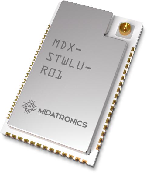 Midatronics-MDX-STWLU-R01 Módulos RF, misceláneas Stormy Module 47-Pin SMD Module T/R