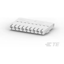 TE Connectivity-1718490-2 Carcaza de cables discretos de conector Conn Housing RCP 9 POS 4mm Crimp ST Cable Mount Natural Box