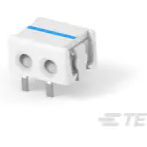TE Connectivity-1-2106489-2 Connector Headers and PCB Receptacles Conn IDC Connector HDR 2 POS 4mm Solder RA Thru-Hole T/R