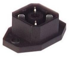 Belden-G 4 A 5 M BLACK 矩形连接器 Conn Rectangular F 4 POS Solder ST SMD