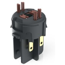 RAFI GmbH & Co. KG-1.20.126.304/0000 Kontaktblöcke Contact Block With Quick-Connect Terminals, Silver Contacts