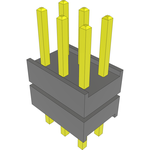 Conn Board Stacker HDR 6 POS 2.54mm Solder ST Top Entry Thru-Hole Bulk