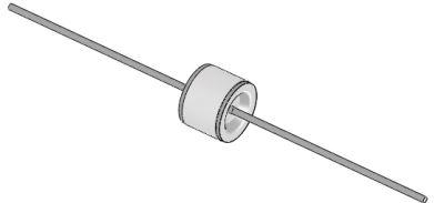 TDK-B88069X2200S102 Gas Discharge Tubes - GDTs Gas Discharge Tubes 3500VDC 10kADC 1pF Axial Thru-Hole