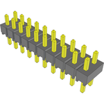 Conn Unshrouded Header HDR 20 POS 2.54mm Solder ST Top Entry Thru-Hole Bulk